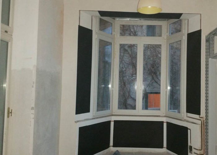 Heizanstrich für Küchenzeile